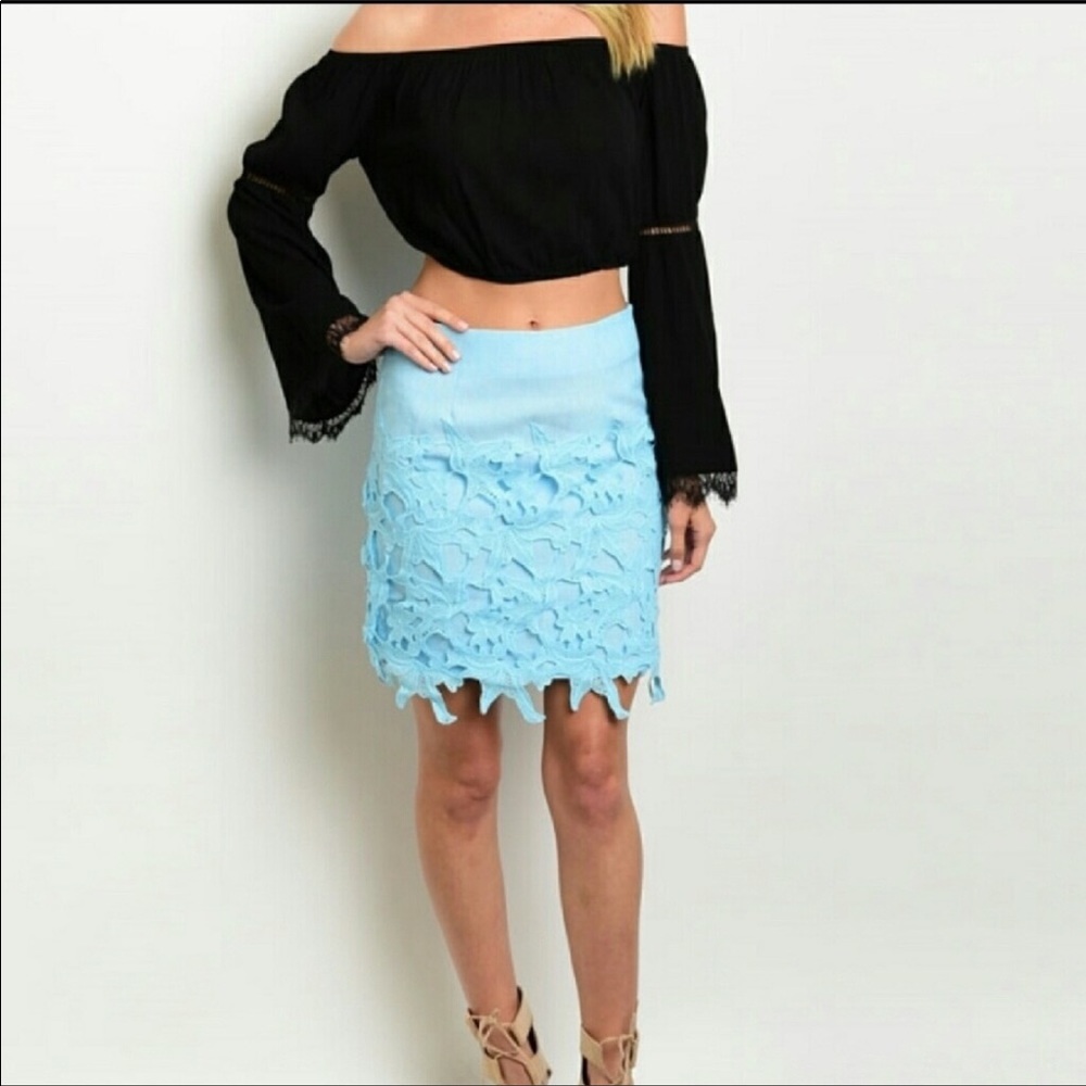 Beautiful Turquoise Ocean Skirt 🏖